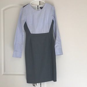 J Crew size 4 pinstripe pencil dress